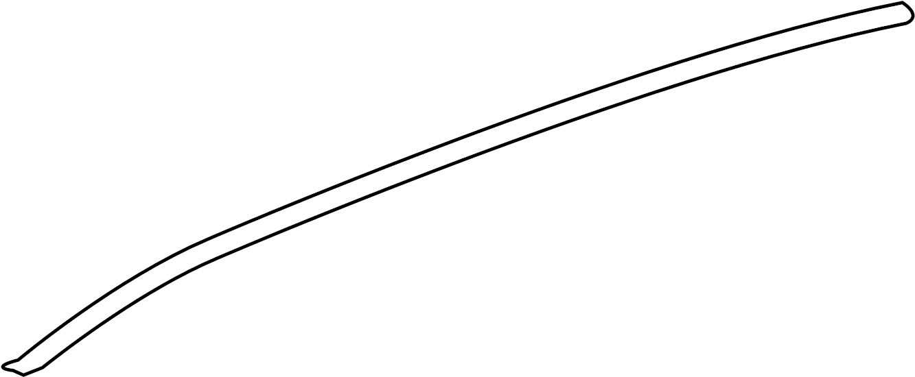 View 7T4Z7851729CA Molding. Roof. Drip. (Upper) Full-Sized Product Image