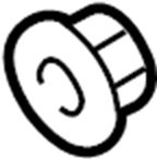 View W711798S441 Nut. Arm. Control. Lateral. (Rear, Lower) Full-Sized Product Image