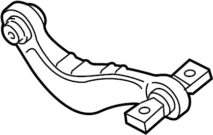 View CT4Z5500B Suspension Control Arm (Rear, Upper) Full-Sized Product Image