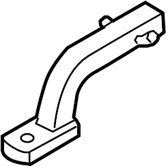 View BL8Z19A282A Trailer Hitch Ball Mount Full-Sized Product Image