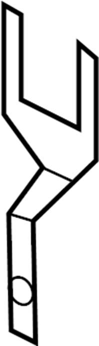 View FA1Z8472A Hood Latch Support Full-Sized Product Image