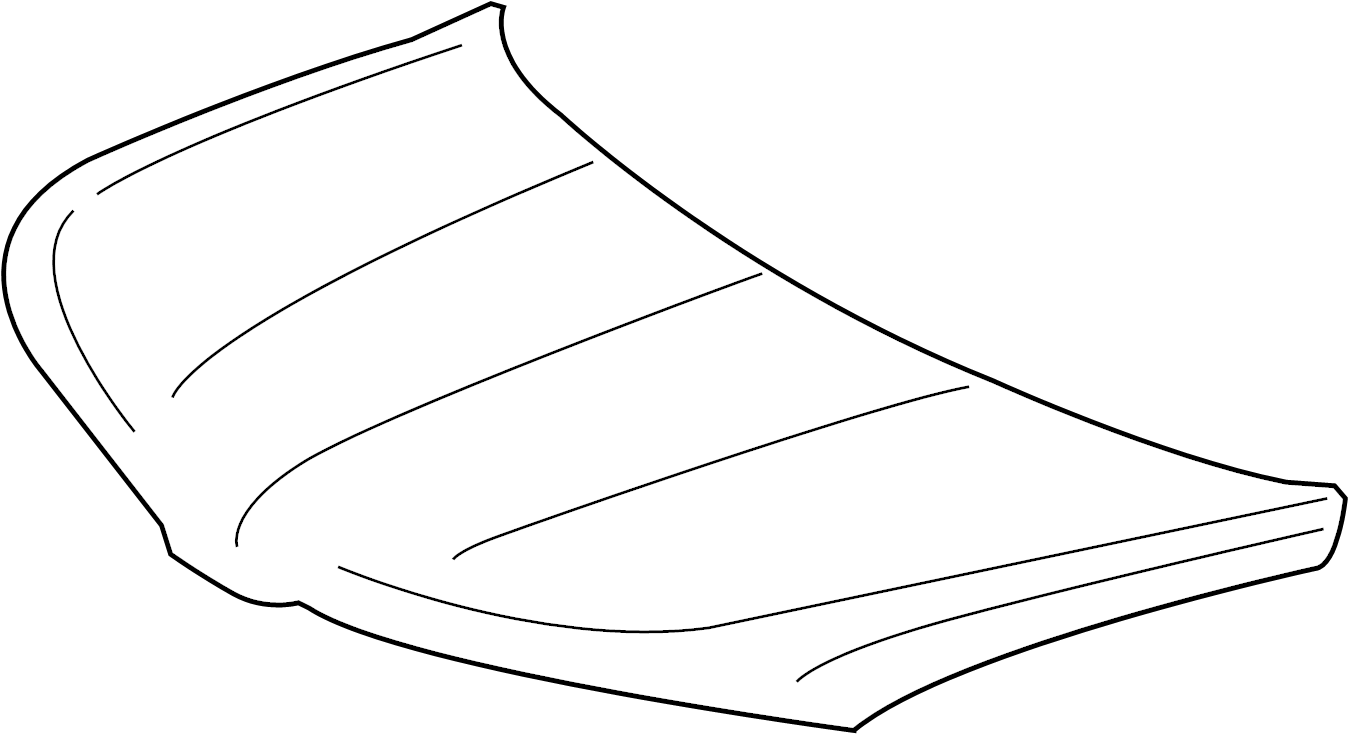 View FA1Z16612A Hood Panel Full-Sized Product Image