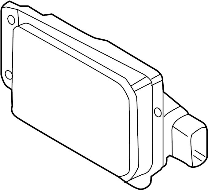 View FK7Z9E731AF Cruise Control Distance Sensor Full-Sized Product Image