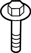 View W708703S307 Bolt. Headlight. Screw. Latch. (Front) Full-Sized Product Image