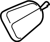 View FT4Z16K060A Insulator. Absorber. Sound. Fender. (Front) Full-Sized Product Image