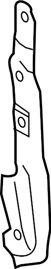 View FA1Z16E132A Fender Insulator (Rear, Lower) Full-Sized Product Image