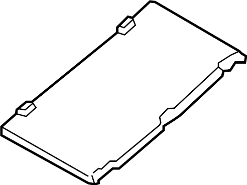 View DG9Z14A003A Cover. Panel. Fuse. (Lower) Full-Sized Product Image