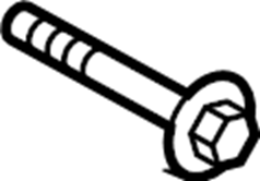 View W716736S437 Bolt. Water. Pump. Adapter. Engine. (Upper) Full-Sized Product Image