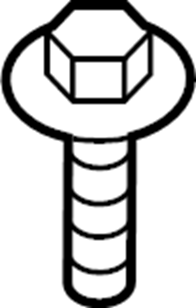 View W715434S439 Bolt. Mount. Bracket. Transmission. (Upper, Lower) Full-Sized Product Image