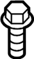 View W716779S439 Automatic Transmission Mount Bolt (Upper) Full-Sized Product Image