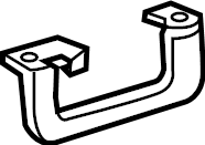 View FS7Z5431407BB Interior Grab Bar Full-Sized Product Image
