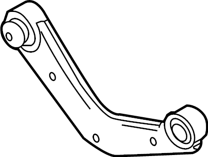 View E1GZ5500C Suspension Control Arm (Rear, Upper) Full-Sized Product Image