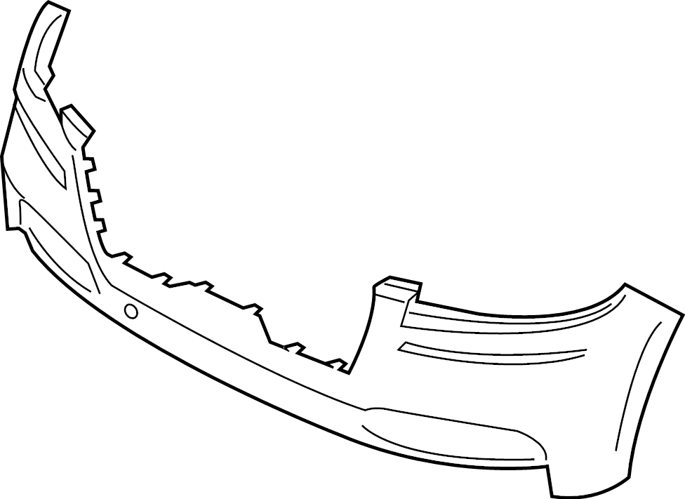 View LC5Z17D957CBPTM Bumper Cover (Front, Upper) Full-Sized Product Image