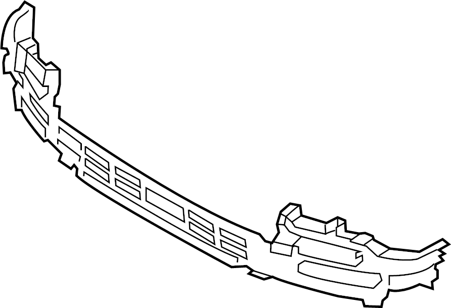 View LC5Z17K945AB Grille (Upper, Lower) Full-Sized Product Image
