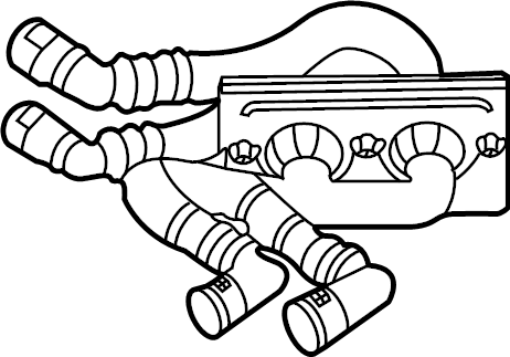 View L1MZ18472Q HVAC Heater Hose Assembly (Upper) Full-Sized Product Image