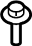 View L1MZ8A082A Radiator Air Seal (Upper) Full-Sized Product Image
