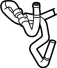 View L1MZ8075D HOSE ASSEMBLY.  Full-Sized Product Image