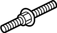 View W714963S437 Stud. Cooler. Pipe. Oil. Engine. Coolant. Water.  Full-Sized Product Image