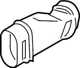 View L1MZ9C675A Engine Air Intake Hose Full-Sized Product Image