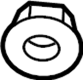 View W718340S442 Suspension Control Arm Nut (Lower) Full-Sized Product Image