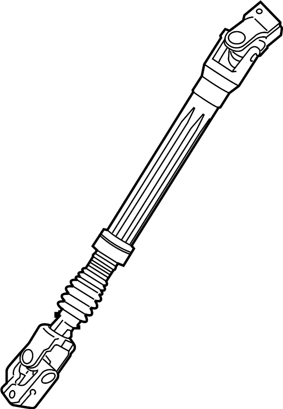 View L1MZ3B676B Steering Shaft (Lower) Full-Sized Product Image