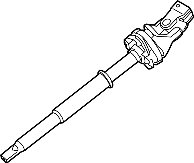 View L1MZ3E751C Steering Shaft (Upper) Full-Sized Product Image