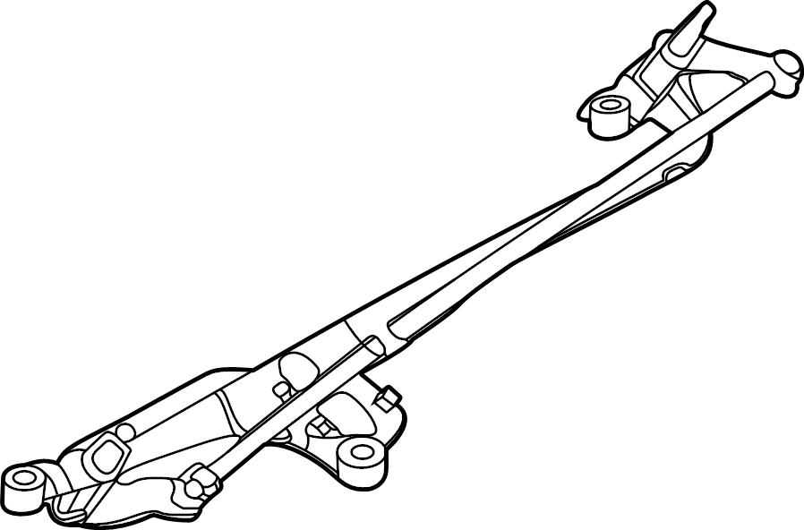 View LC5Z17566A Windshield Wiper Linkage (Front) Full-Sized Product Image