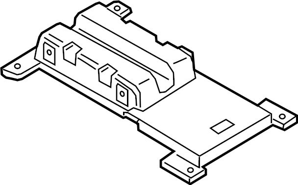 View LC5Z78045B34A Console Bracket (Rear, Lower) Full-Sized Product Image