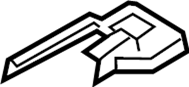 View LB5Z7861749AAC Seat Track Cover Full-Sized Product Image