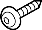 View W720986S450B Rivet. Molding. (Upper) Full-Sized Product Image