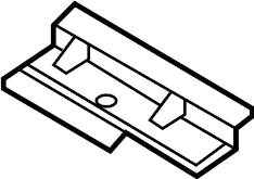View FT4Z10718C Battery Hold Down (Lower) Full-Sized Product Image