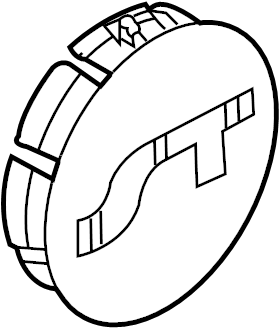 View 3F2Z1130EA Wheel Cap Full-Sized Product Image