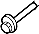 View 3M8Z5K751A Suspension Control Arm Bolt (Rear, Upper, Lower) Full-Sized Product Image