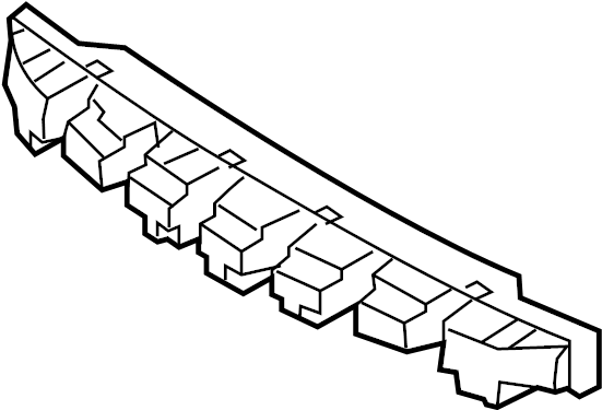 View AN7Z17C882A Bumper Impact Absorber Full-Sized Product Image