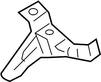View 9E5Z16A024A Fender Bracket (Front) Full-Sized Product Image