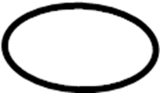 View 7E5Z5F263AA Exhaust Pipe to Manifold Gasket (Upper) Full-Sized Product Image