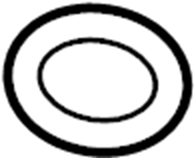 View 9L8Z9J469A Tube. Gasket. (EGR). Recirculation.  Full-Sized Product Image