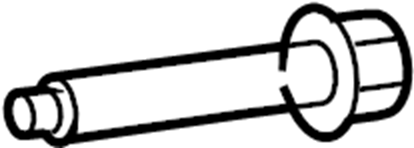 View W500752S439 Bolt. Arm. Control. Cntl. Suspension. (Rear, Lower) Full-Sized Product Image
