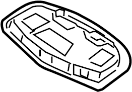View 6E5Z13763A Dome Light Bracket Full-Sized Product Image