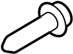 View W707745S424 Door Interior Trim Panel Screw (Rear) Full-Sized Product Image