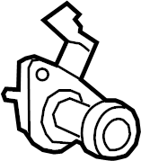View 6E5Z5443262B Deck Lid Lock Full-Sized Product Image