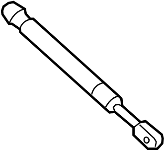 View AH6Z54406A10A Trunk Lid Lift Support Full-Sized Product Image
