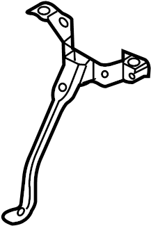 View AE8Z16C750A Hood Latch Support Full-Sized Product Image
