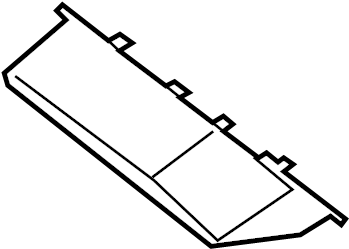 View D2BZ18D395B Cowl Grille Screen Full-Sized Product Image