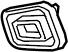 View D2BZ19B588C HVAC Case Seal Full-Sized Product Image