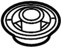 View BE8Z8124A Insulator. Radiator. (Lower) Full-Sized Product Image