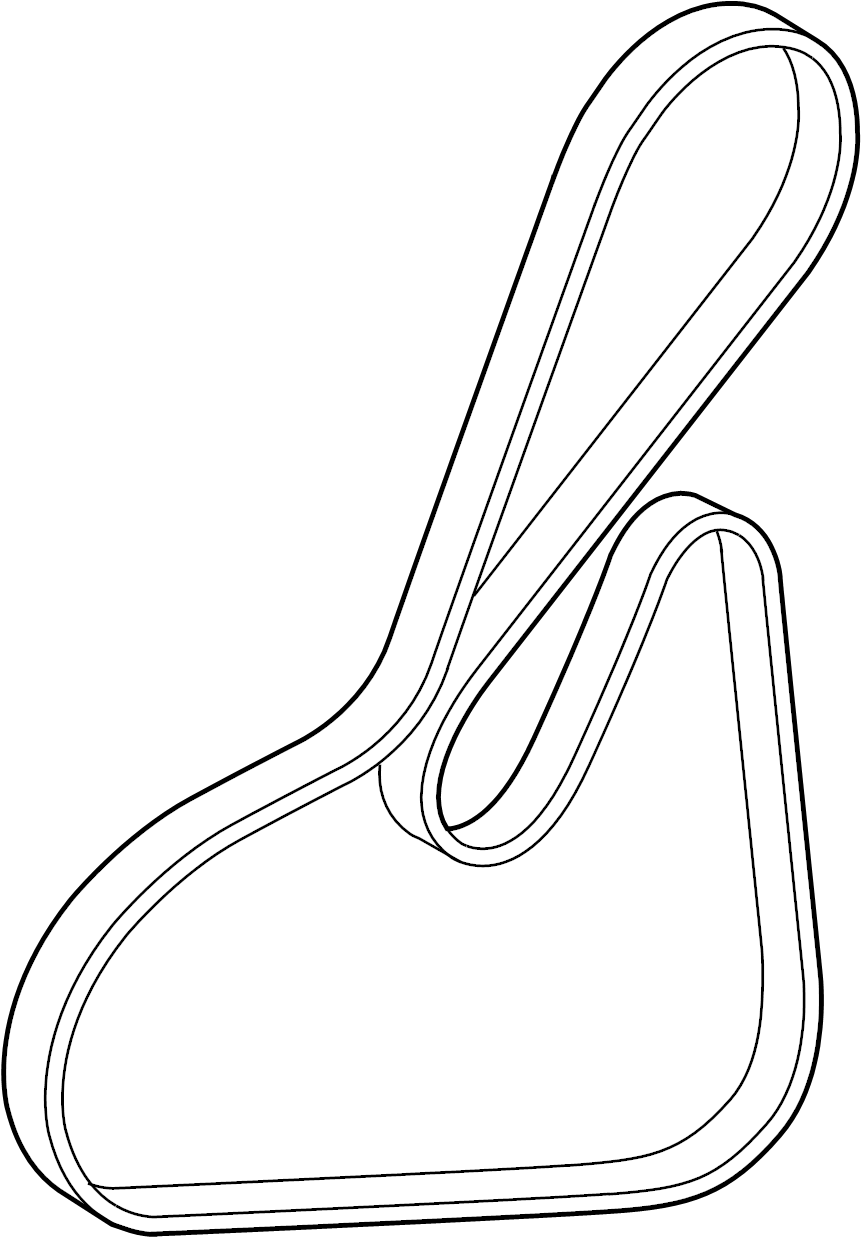View CM5Z8620G Serpentine Belt Full-Sized Product Image