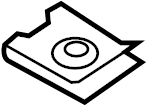 View W706066S442 Nut. Fender.  Full-Sized Product Image