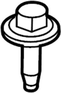 View W705134S440 Screw. Bolt. Vapor. Battery. Canister.  Full-Sized Product Image