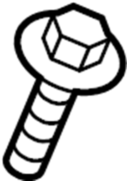 View W716607S437 Coil. Ignition. Screw. Bolt.  Full-Sized Product Image